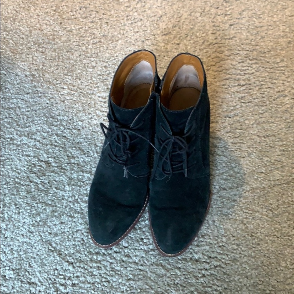 Back Laced up Booties